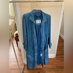 Blue Fleetstreet Trenchcoat size 8